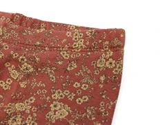 Wheat leggings apple butter flowers